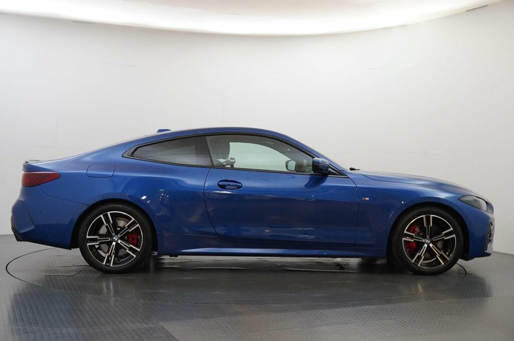 BMW 4 Series Gran Coupe 420I M Sport Coupe Blue #6