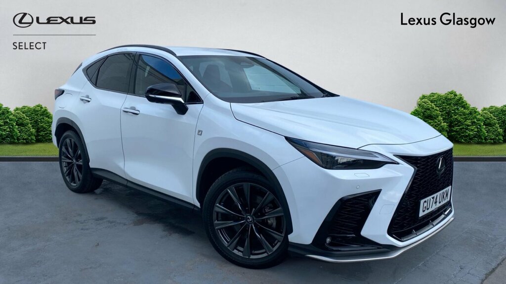 Lexus NX 2.5 450H 18.1Kwh F Sport Suv Plug-in H White