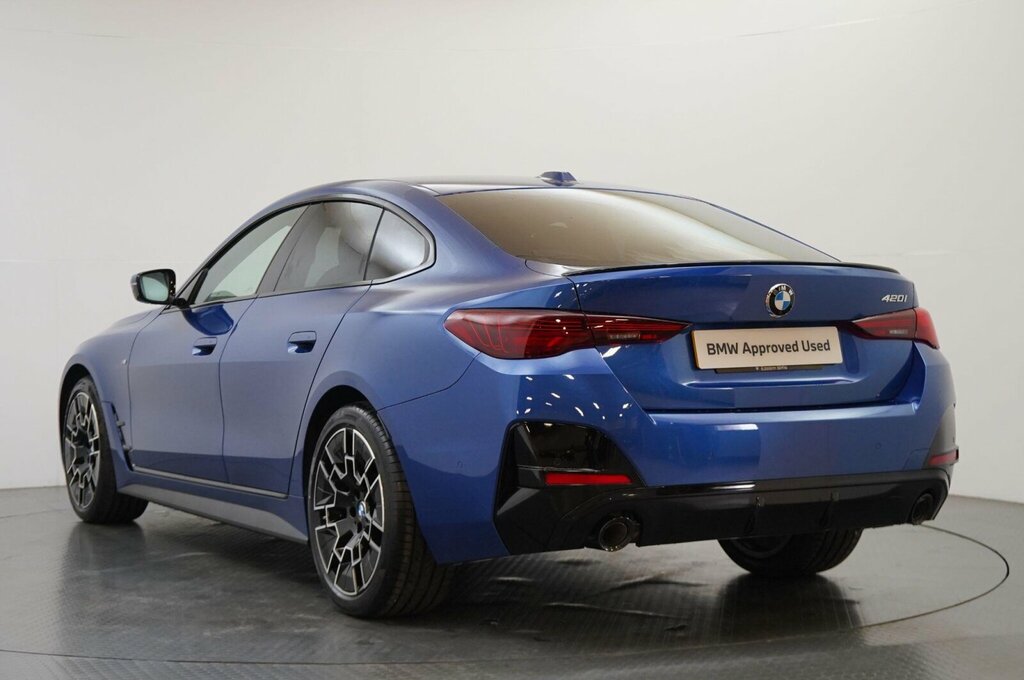 BMW 4 Series Gran Coupe 420I M Sport Gran Coupe Blue #3