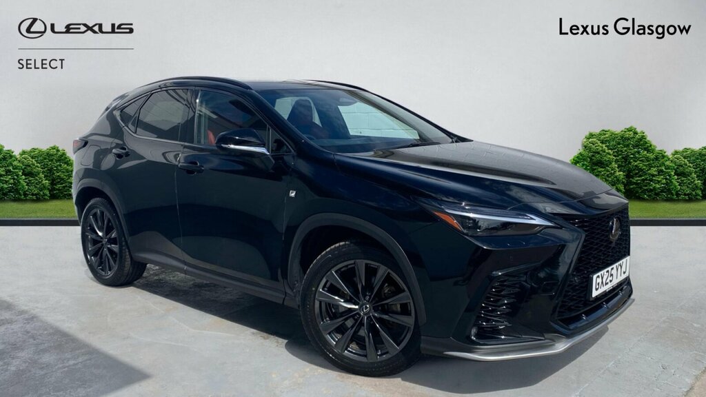 Lexus NX 2.5 450H 18.1Kwh F Sport Suv Plug-in H Black