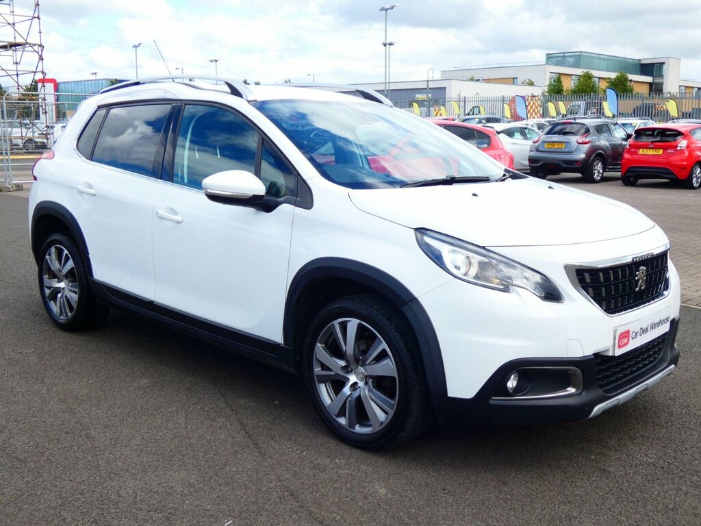 Peugeot 2008 1.6 Bluehdi Allure Euro 6 Ss White #4