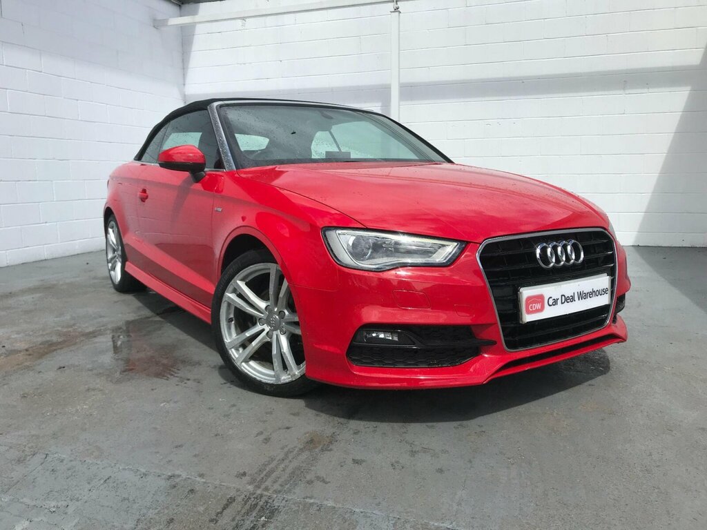 Audi A3 2.0 Tdi S Line Euro 6 Ss Red #3