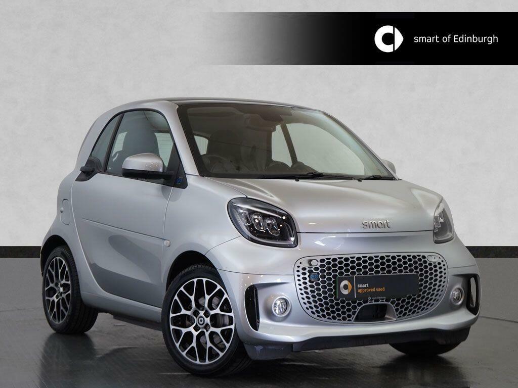 Smart Fortwo Coupe 17.6Kwh Exclusive 22Kw Charger Silver