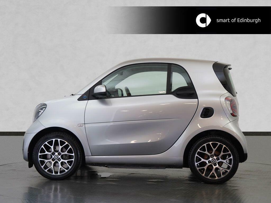 Smart Fortwo Coupe 17.6Kwh Exclusive 22Kw Charger Silver #4