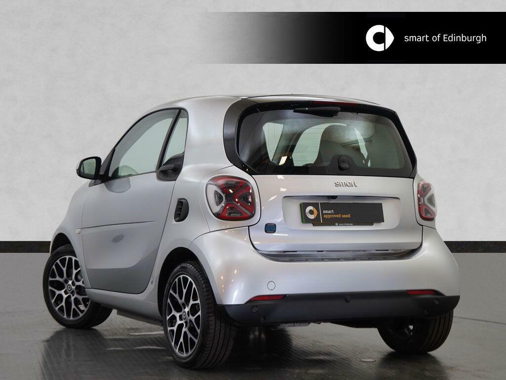 Smart Fortwo Coupe 17.6Kwh Exclusive 22Kw Charger Silver #3