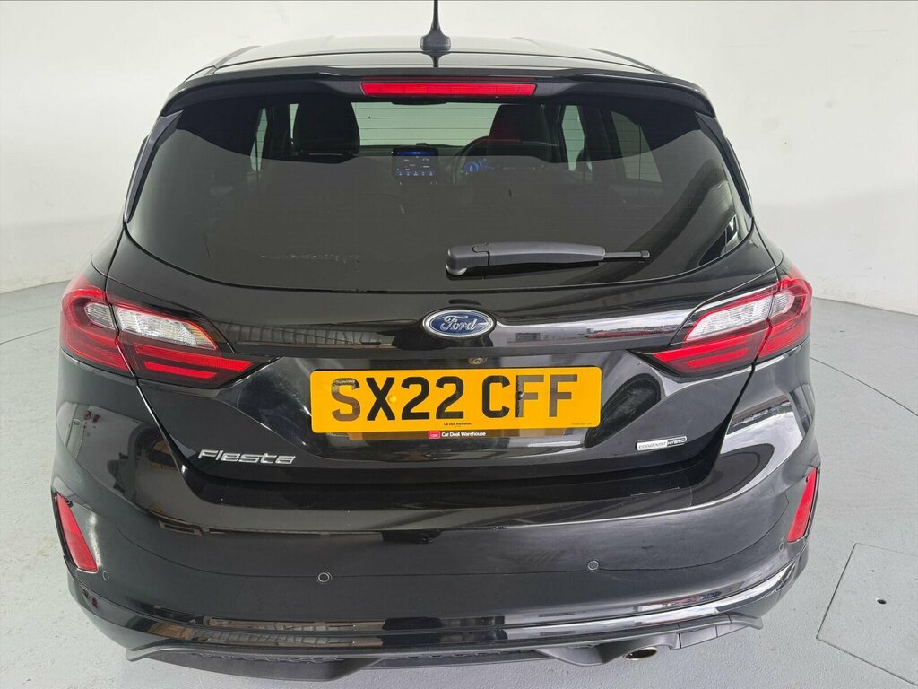 Ford Fiesta 1.0T Ecoboost Mhev St-line Vignale Euro 6 Ss Black #4