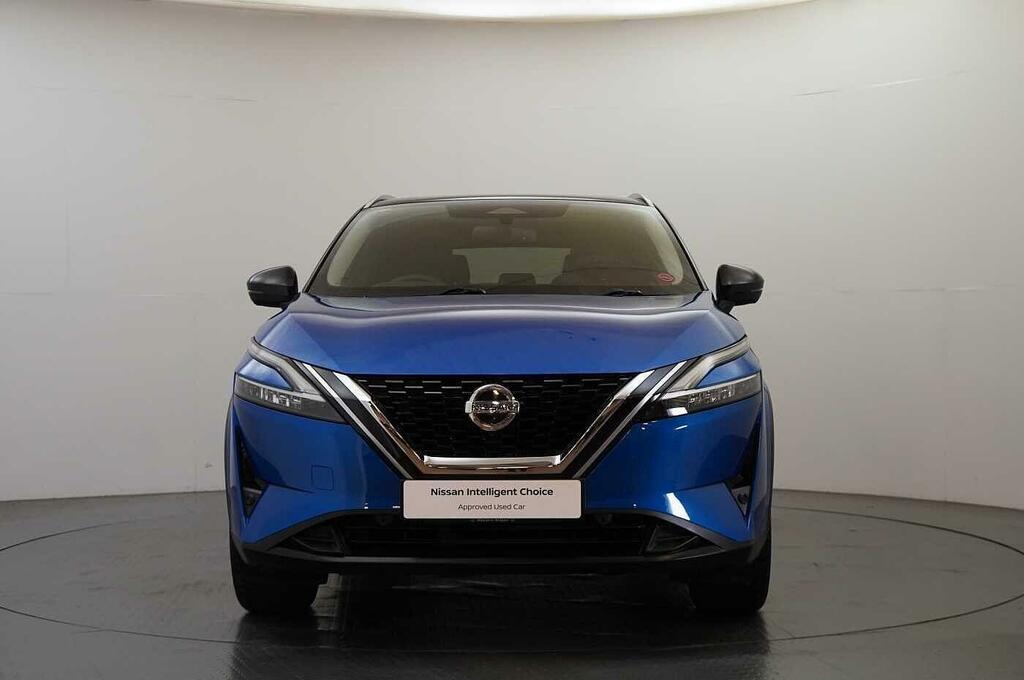 Nissan Qashqai 1.3 Dig-t Mh 140 Premiere Edition With Glass Roof Blue #4