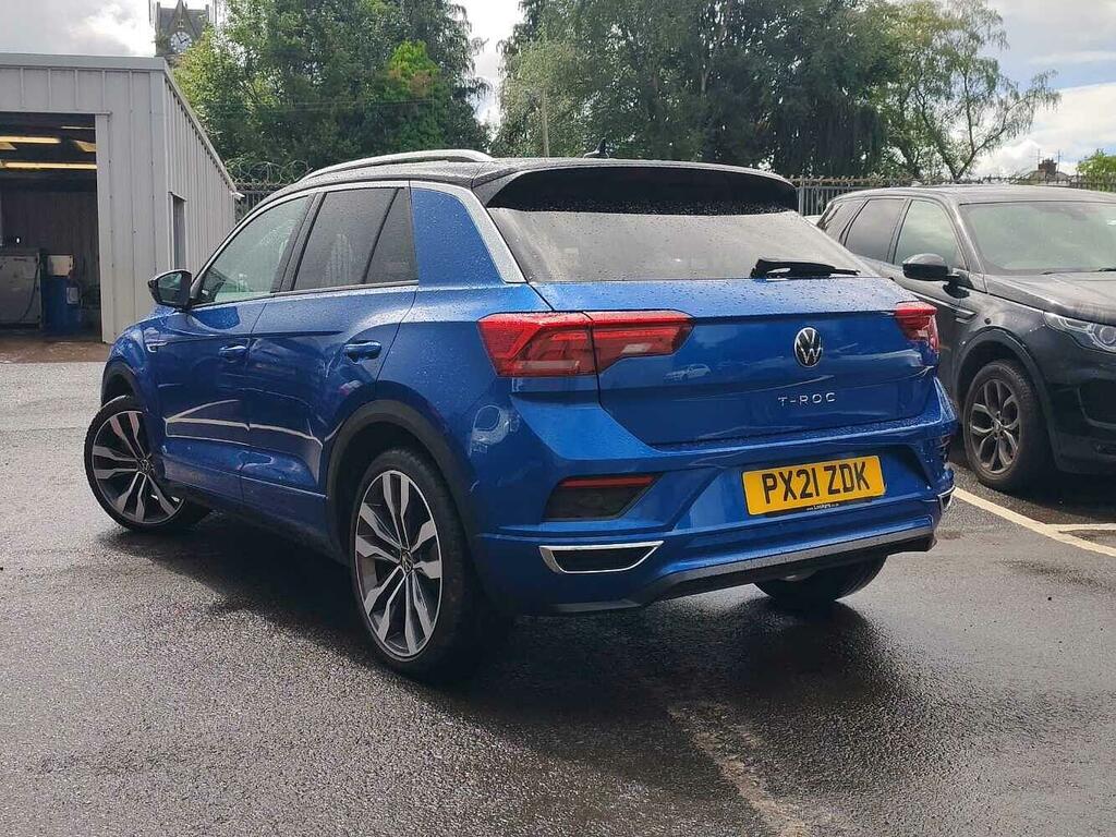 Volkswagen T-Roc 2.0 Tdi R-line Blue #3