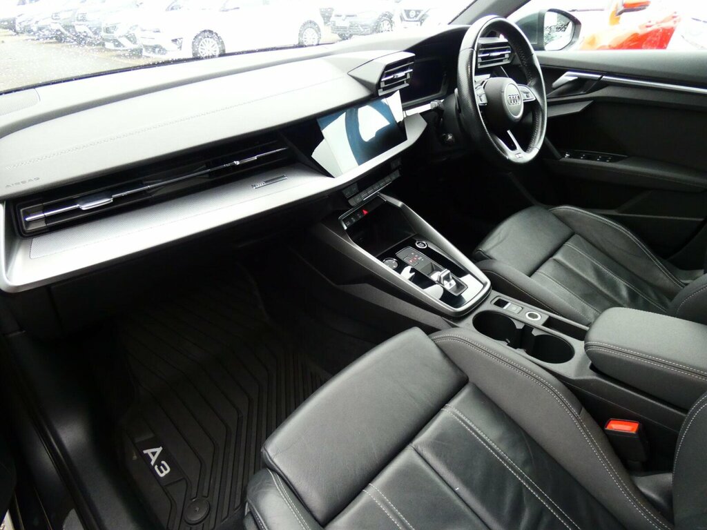 Audi A3 2.0 Tdi 35 S Line Sportback S Tronic Euro 6 Ss Grey #3