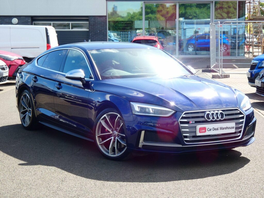 Audi A5 3.0 Tfsi V6 Sportback Tiptronic Quattro Euro 6 S Blue
