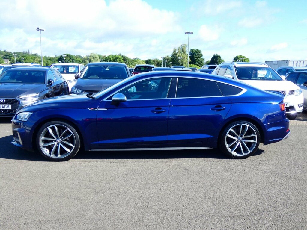 Audi A5 3.0 Tfsi V6 Sportback Tiptronic Quattro Euro 6 S Blue #5