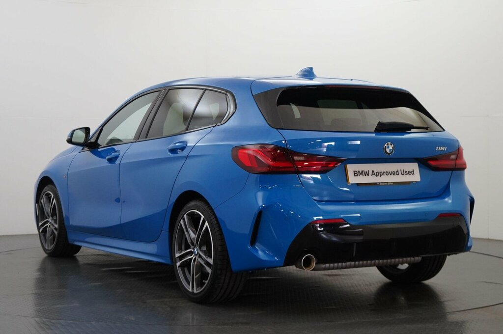 BMW 1 Series 1.5 118I M Sport Lcp Hatchback Blue #3