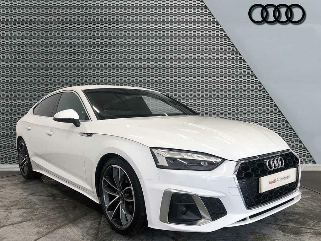 Audi A5 S Line 35 Tdi 163 Ps S Tronic White