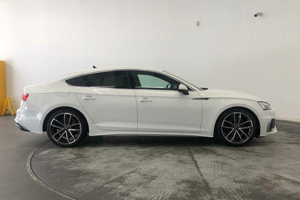 Audi A5 S Line 35 Tdi 163 Ps S Tronic White #4