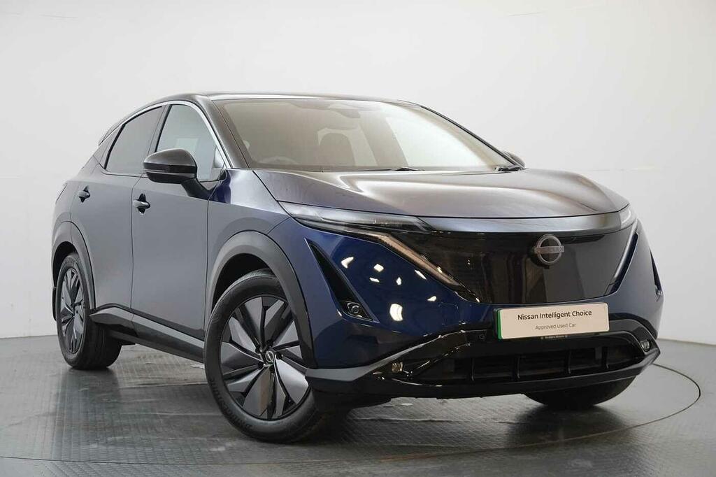 Nissan Ariya 63Kw Advance With 7.4Kw Charger And Panoramic Blue