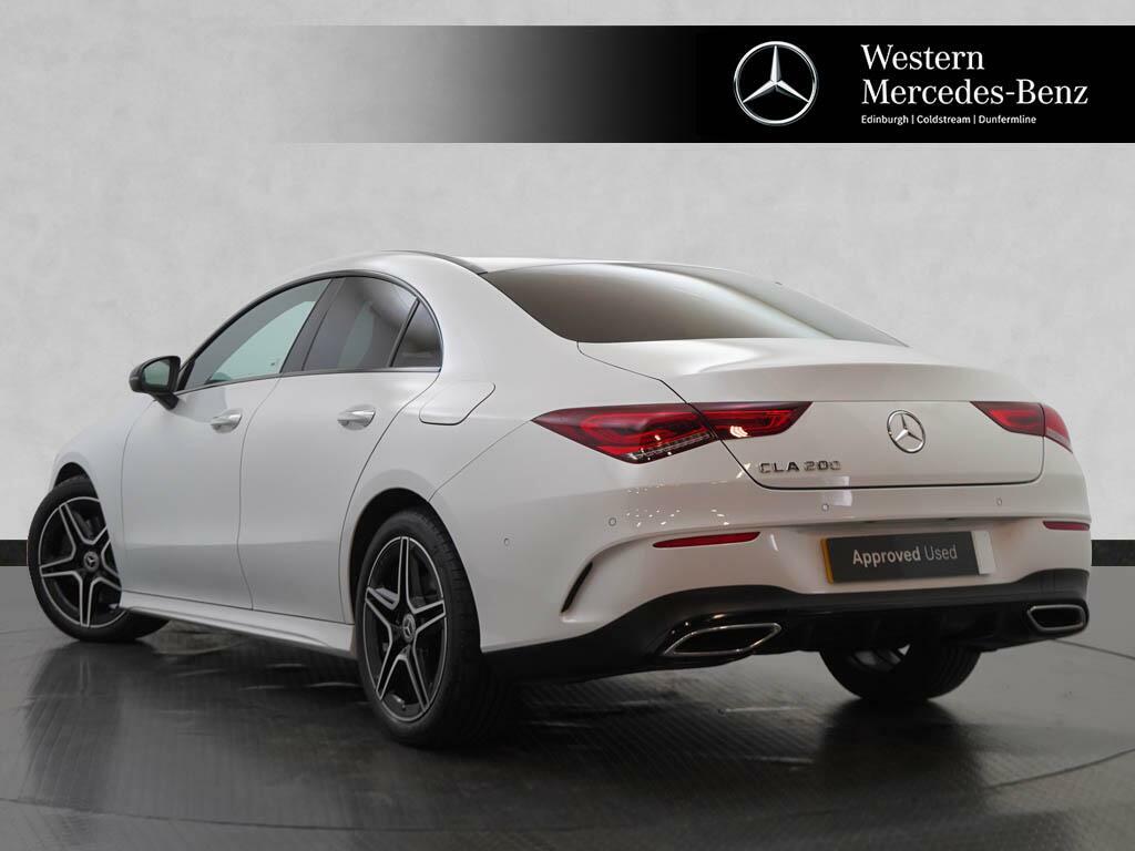 Mercedes-Benz CLA Class Cla 200 Amg Line Premium White #2