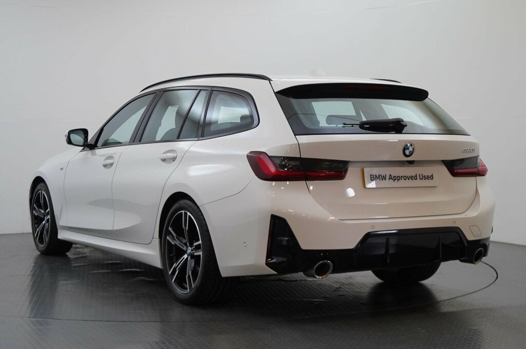 BMW 3 Series 320I M Sport Touring ST73EDR White #3