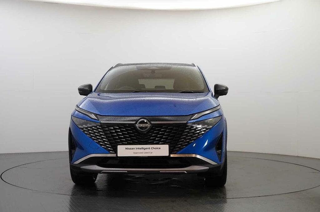 Nissan Qashqai 1.3 Dig-t Mh 140 Tekna With Panoramic Glass Roof A Blue #4