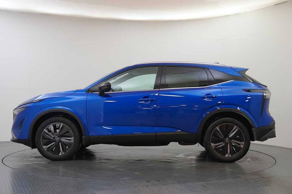 Nissan Qashqai 1.3 Dig-t Mh 140 Tekna With Panoramic Glass Roof A Blue #5