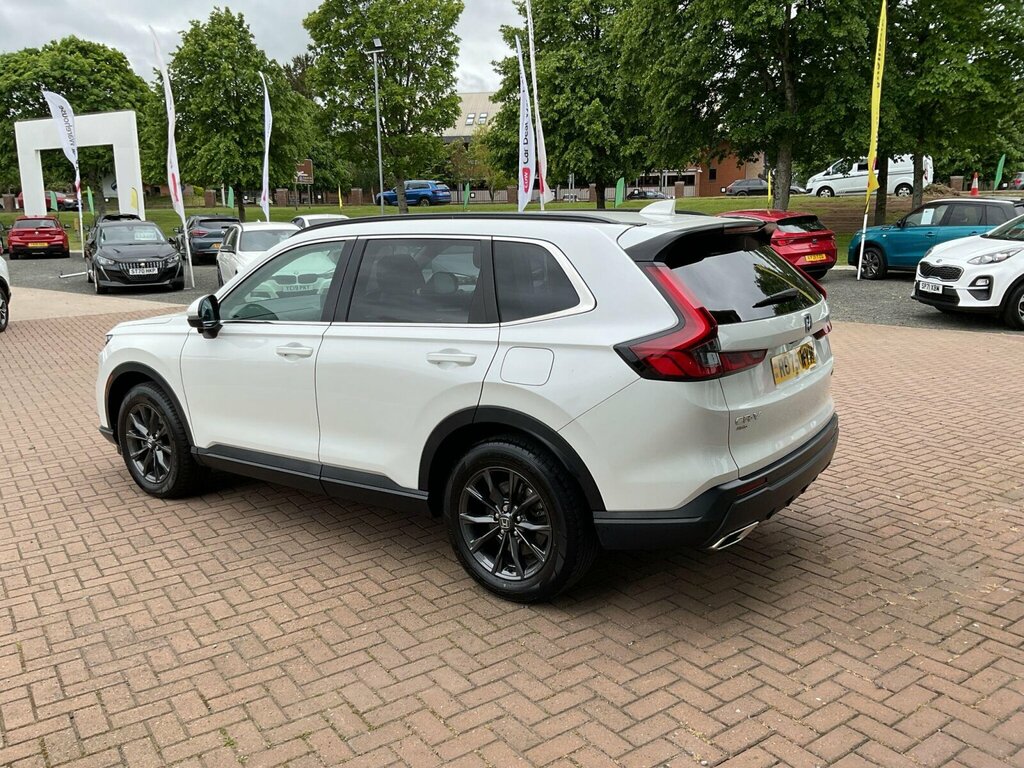 Honda Cr-V 2.0 H I-mmd Elegance Ecvt 4Wd Euro 6 Ss White #4