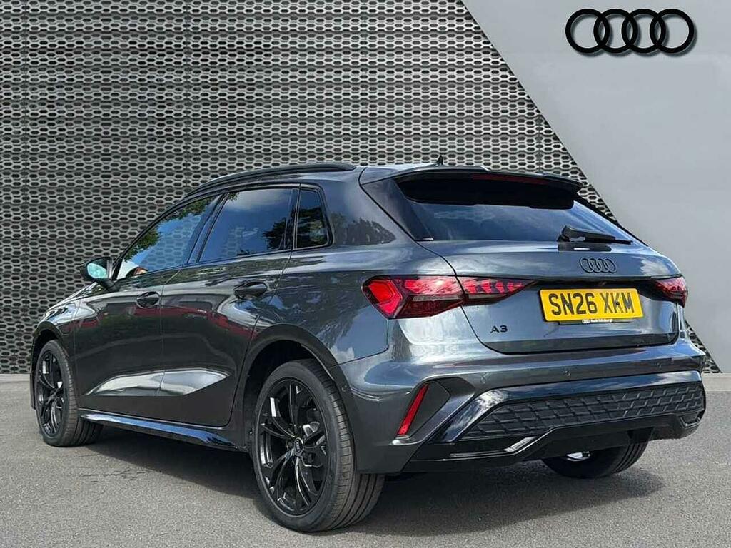 Audi A3 Black Edition Tfsi E 204 Ps S Tronic SN26XKM Grey #3