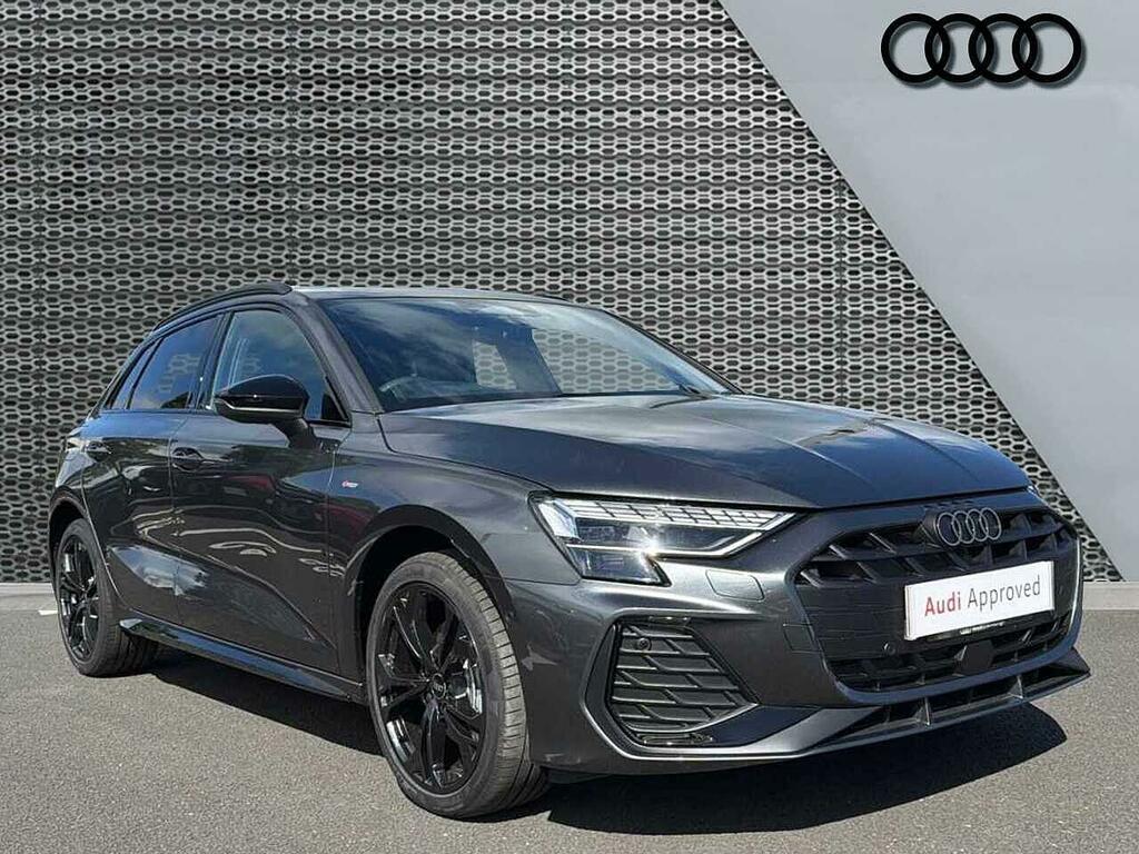 Audi A3 Black Edition Tfsi E 204 Ps S Tronic SN26XKM Grey