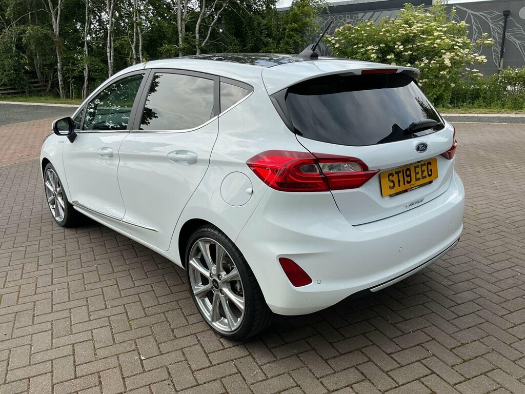 Ford Fiesta 1.0T Ecoboost Vignale Euro 6 Ss White #4