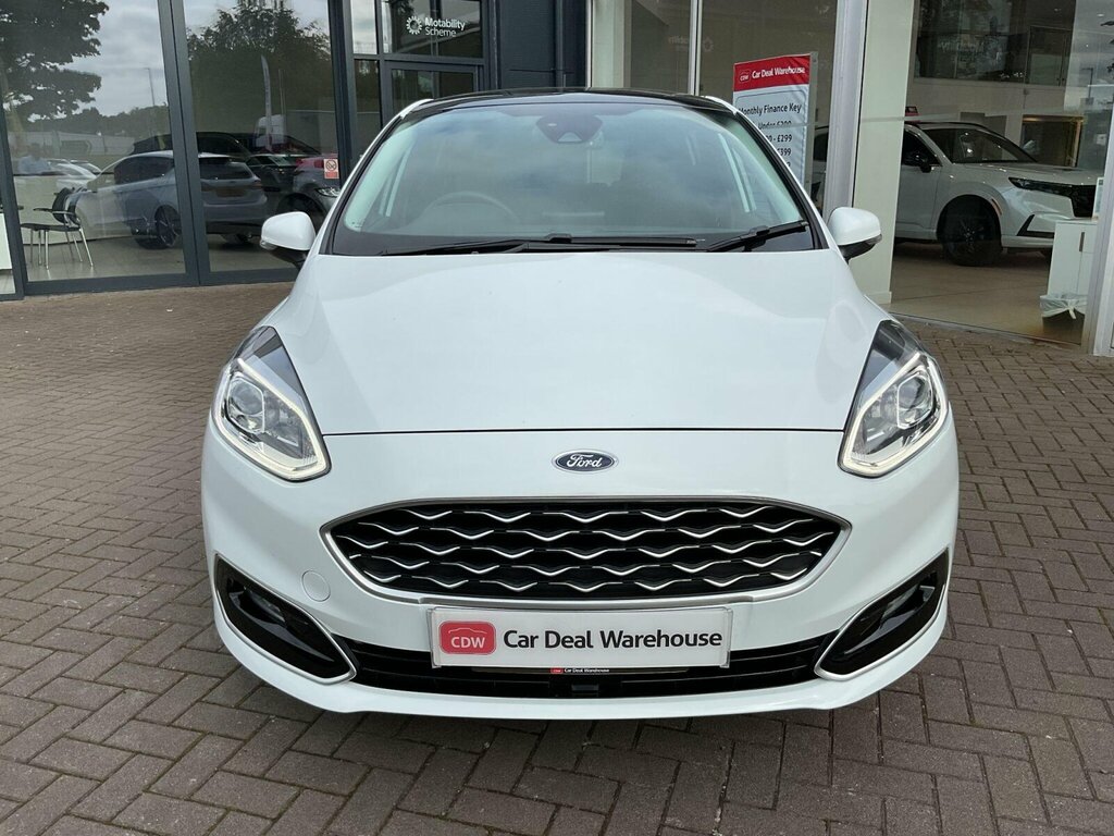 Ford Fiesta 1.0T Ecoboost Vignale Euro 6 Ss White #2