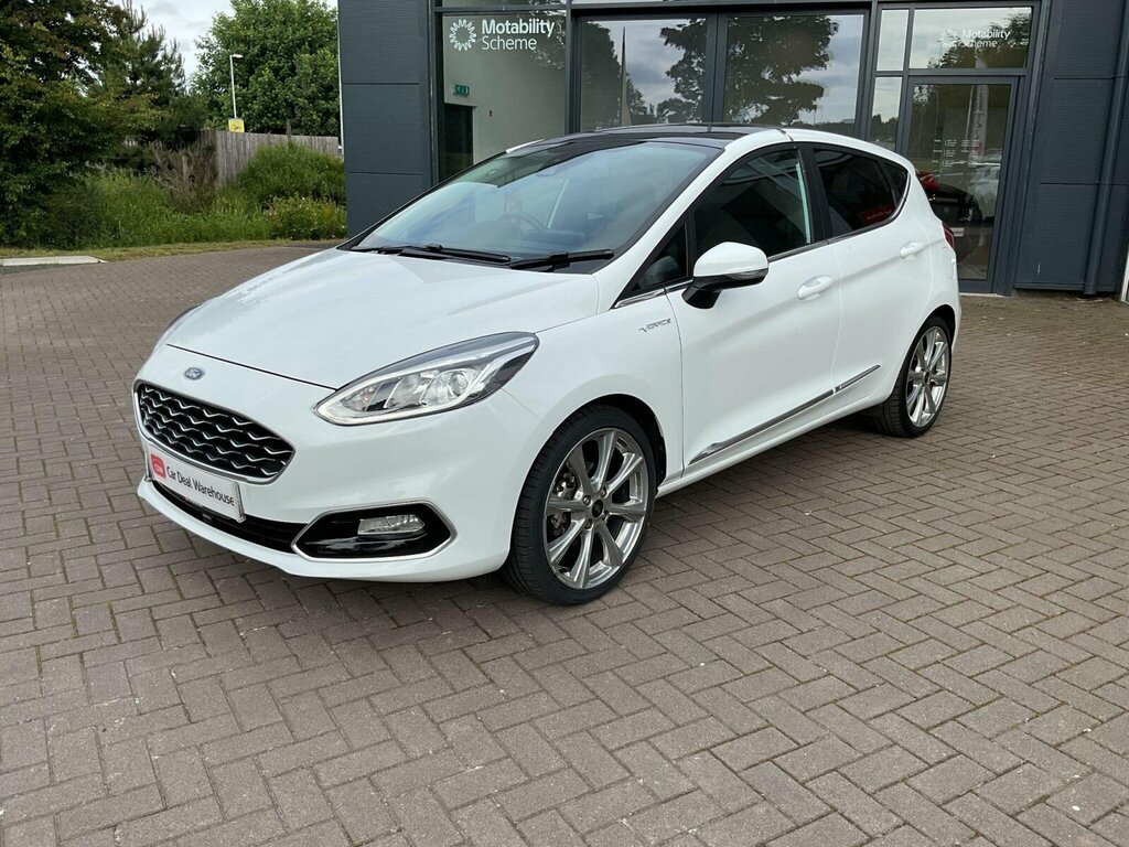 Ford Fiesta 1.0T Ecoboost Vignale Euro 6 Ss White #3