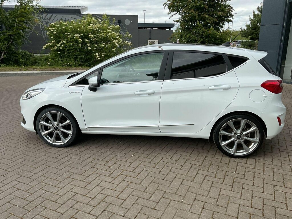 Ford Fiesta 1.0T Ecoboost Vignale Euro 6 Ss White #6