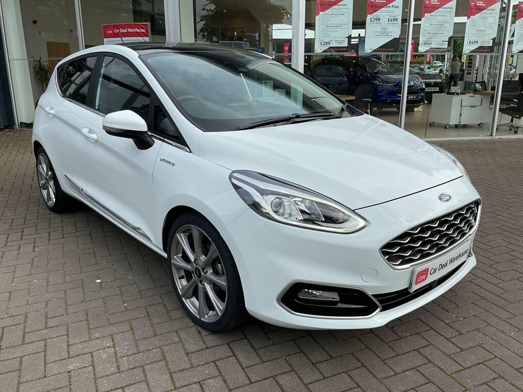 Ford Fiesta 1.0T Ecoboost Vignale Euro 6 Ss White #5