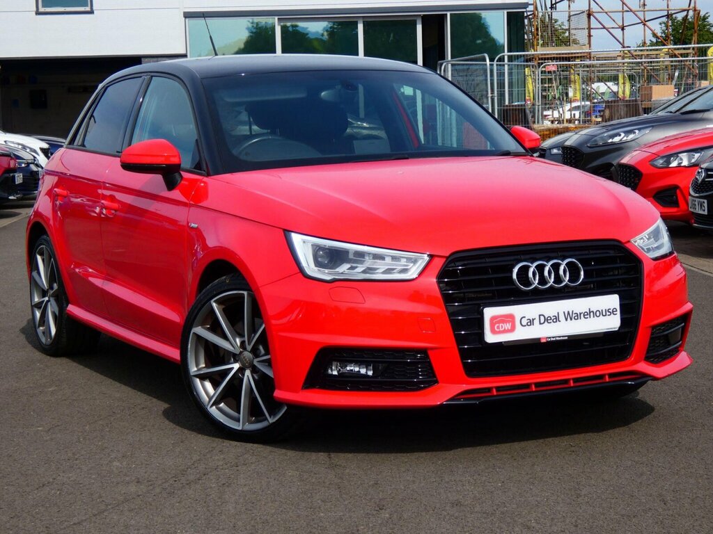 Audi A1 1.4 Tfsi Black Edition Sportback Euro 6 Ss Red