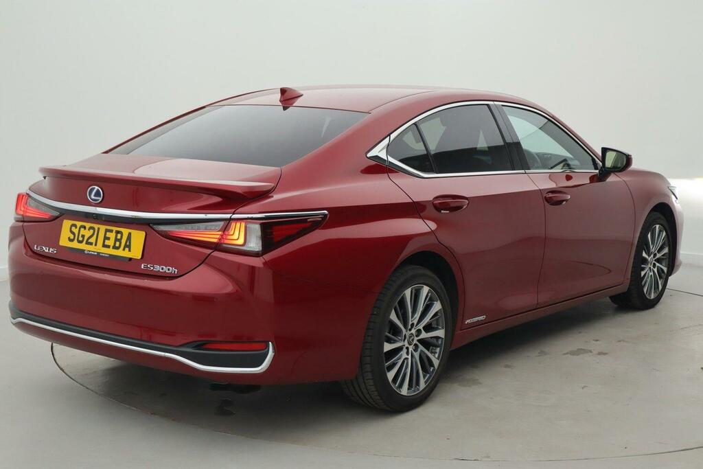 Lexus ES 2.5 300H Premium Edition Saloon Hybrid Red #4