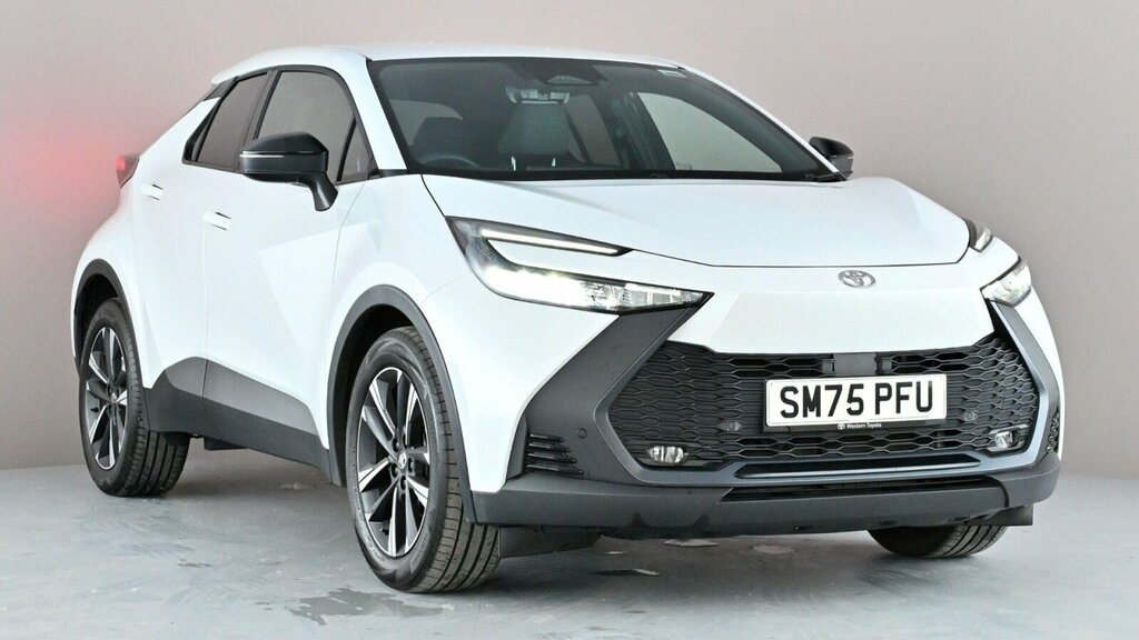 Toyota C-Hr 1.8 Vvt-h Design Suv Hybrid Cvt Euro 6 White