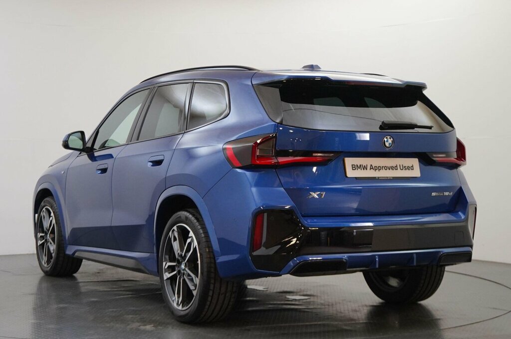 BMW X1 2.0 18D M Sport Suv Dct Sdrive Euro 6 Blue #3