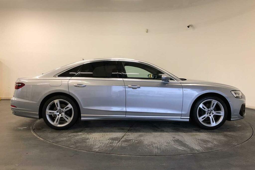 Audi A8 S Line 50 Tdi Quattro 286 Ps Tiptronic Silver #4