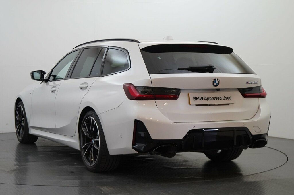 BMW 3 Series 3.0 M340d Mht Touring Hybrid Xdriv White #3
