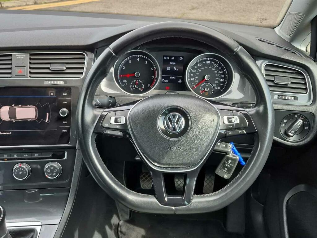 Volkswagen Golf Golf R Tsi 4Motion White #76