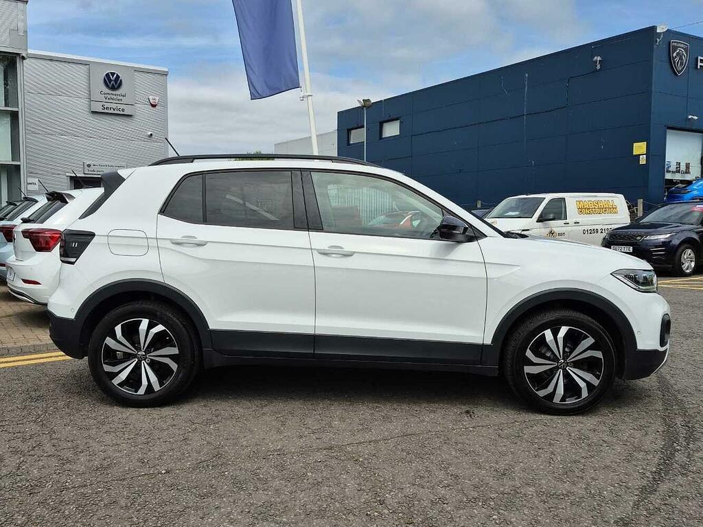 Volkswagen T-Cross Black Edition 1.0 Tsi 95Ps 5-Speed White #4