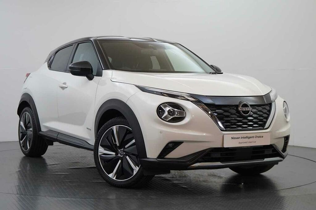 Nissan Juke 1.6 143 Hev Hybrid Tekna With Bose Audio And White