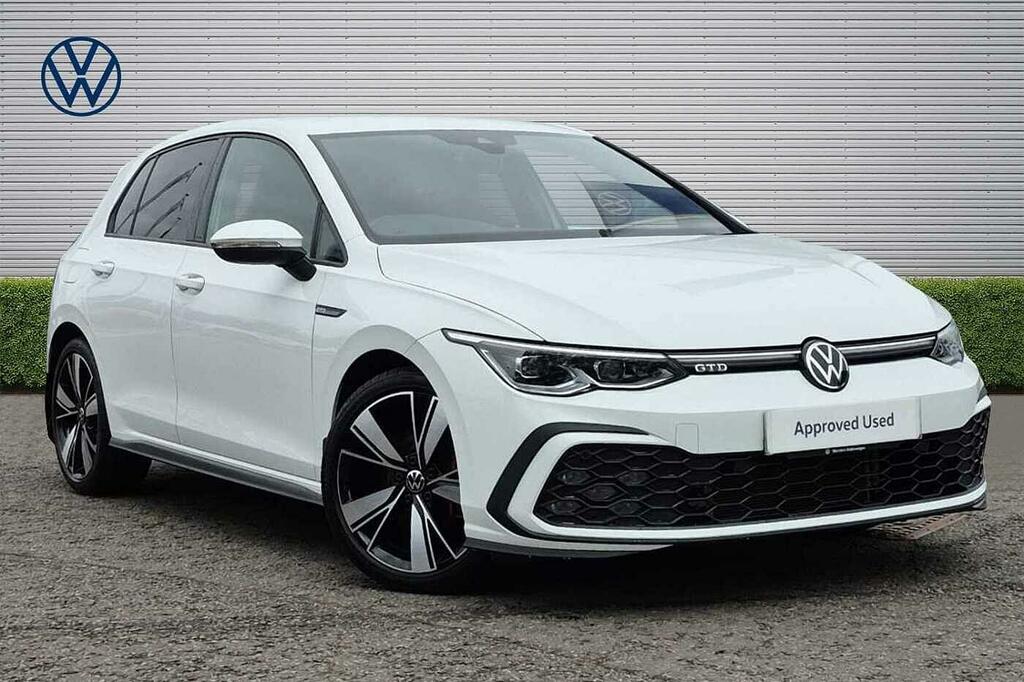 Volkswagen Golf Gtd 2.0 Tdi 200Ps 7-Speed Dsg White