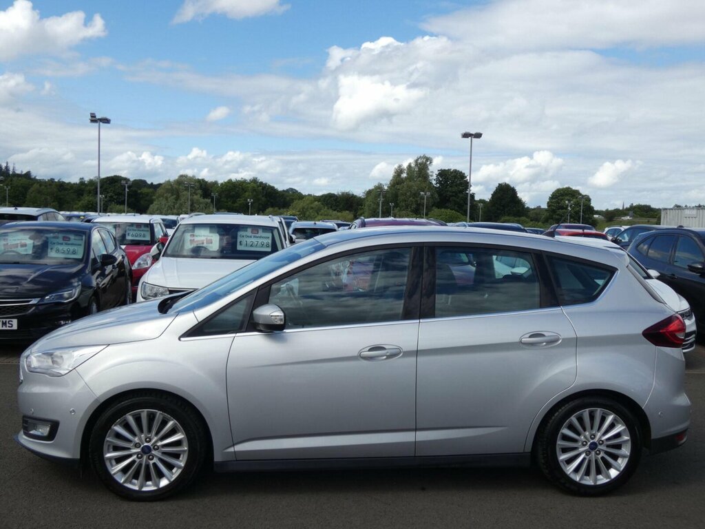 Ford C-Max 2.0 Tdci Titanium Powershift Euro 6 Ss Nav Silver #5