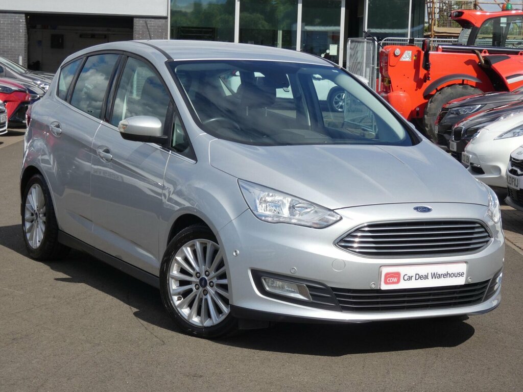 Ford C-Max 2.0 Tdci Titanium Powershift Euro 6 Ss Nav Silver