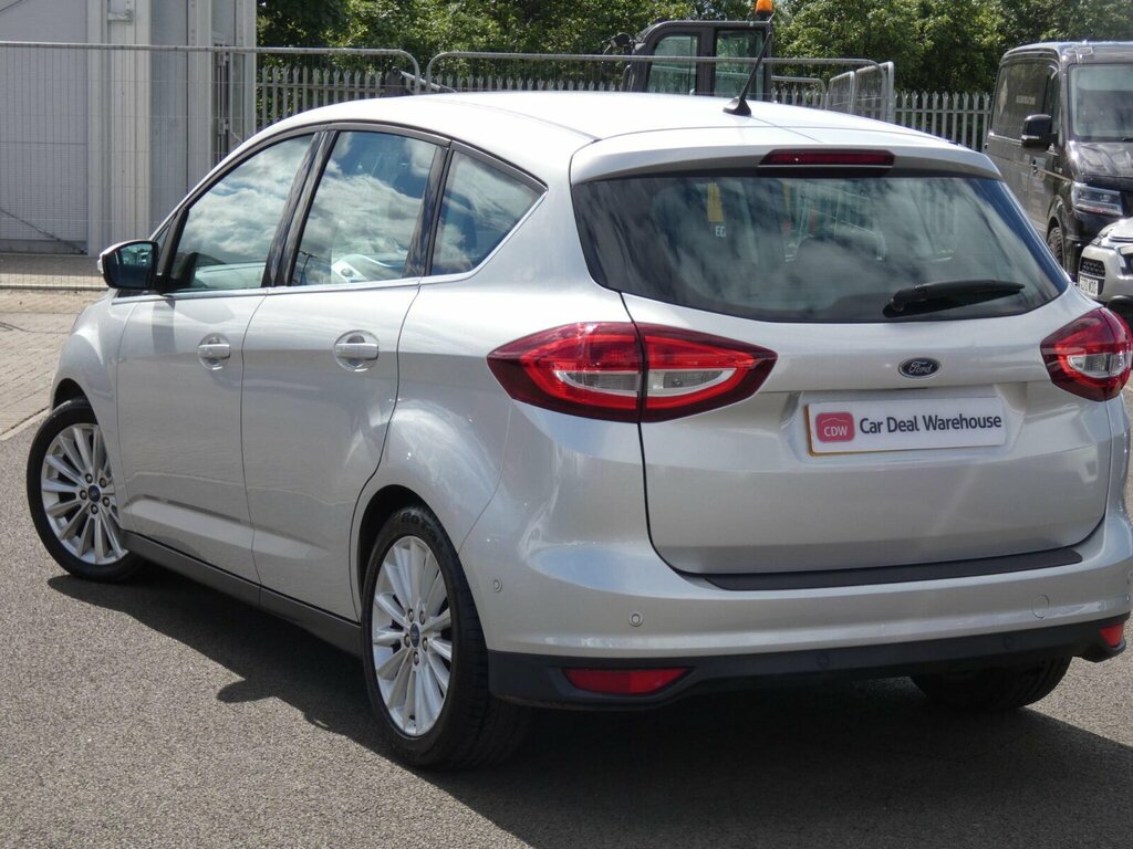 Ford C-Max 2.0 Tdci Titanium Powershift Euro 6 Ss Nav Silver #3