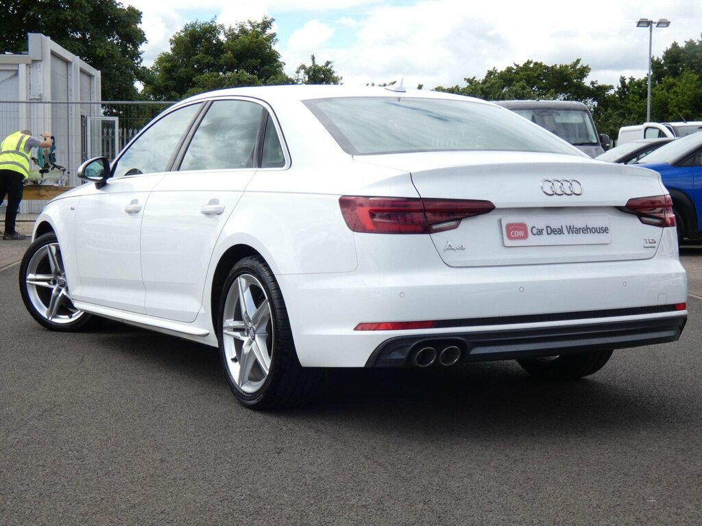 Audi A4 2.0 Tdi Ultra S Line Euro 6 Ss White #3