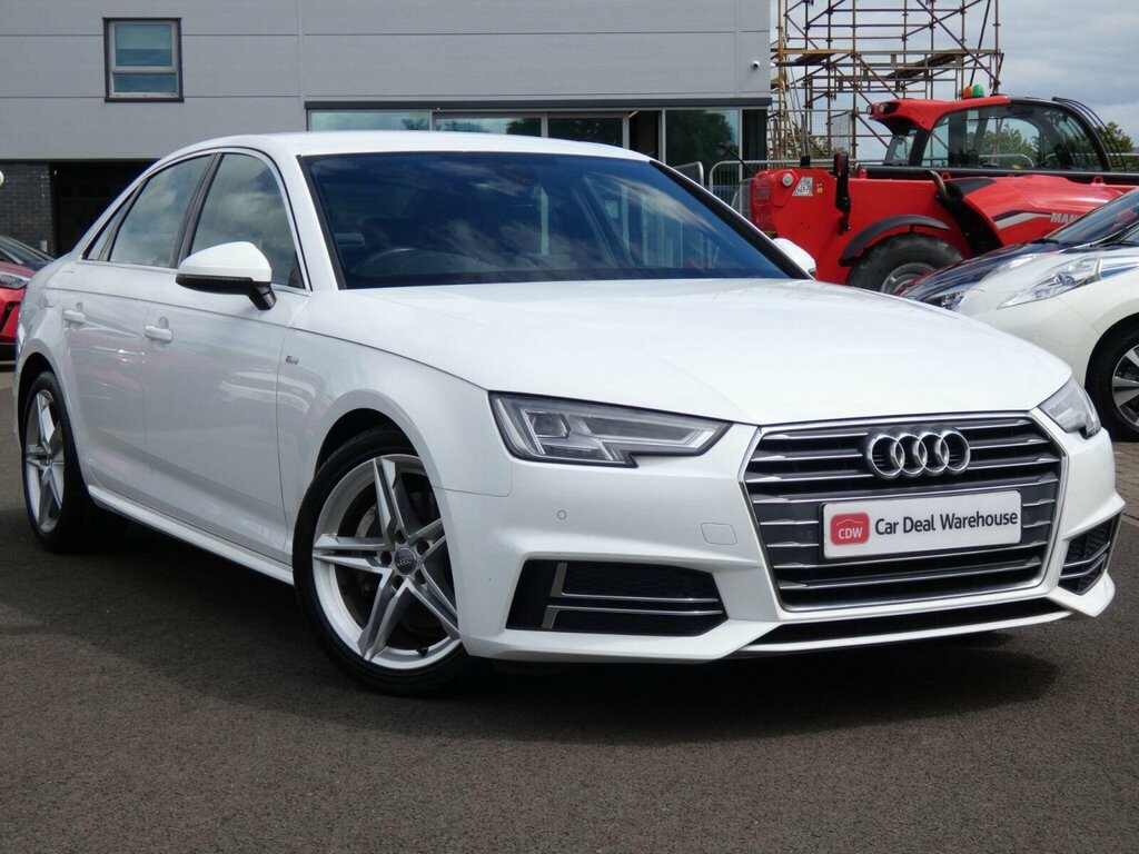 Audi A4 2.0 Tdi Ultra S Line Euro 6 Ss White