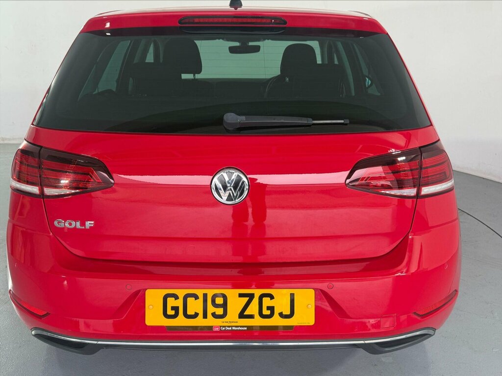 Volkswagen Golf 1.0 Tsi Match Dsg Euro 6 Ss Red #4