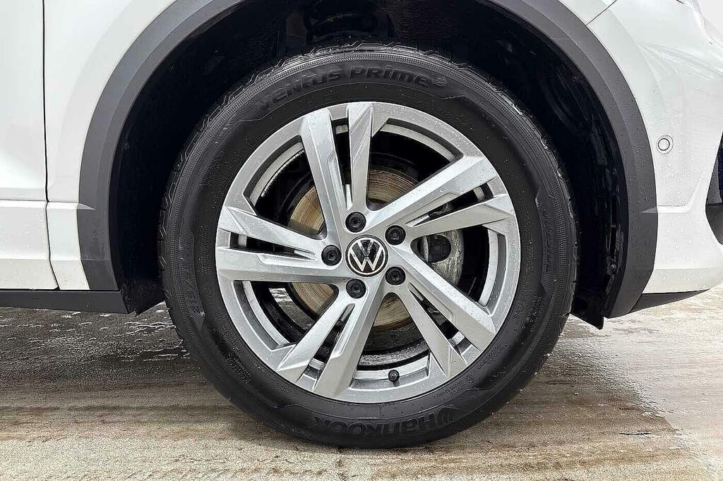 Volkswagen T-Roc 1.5 Tsi R-line Dsg White #5