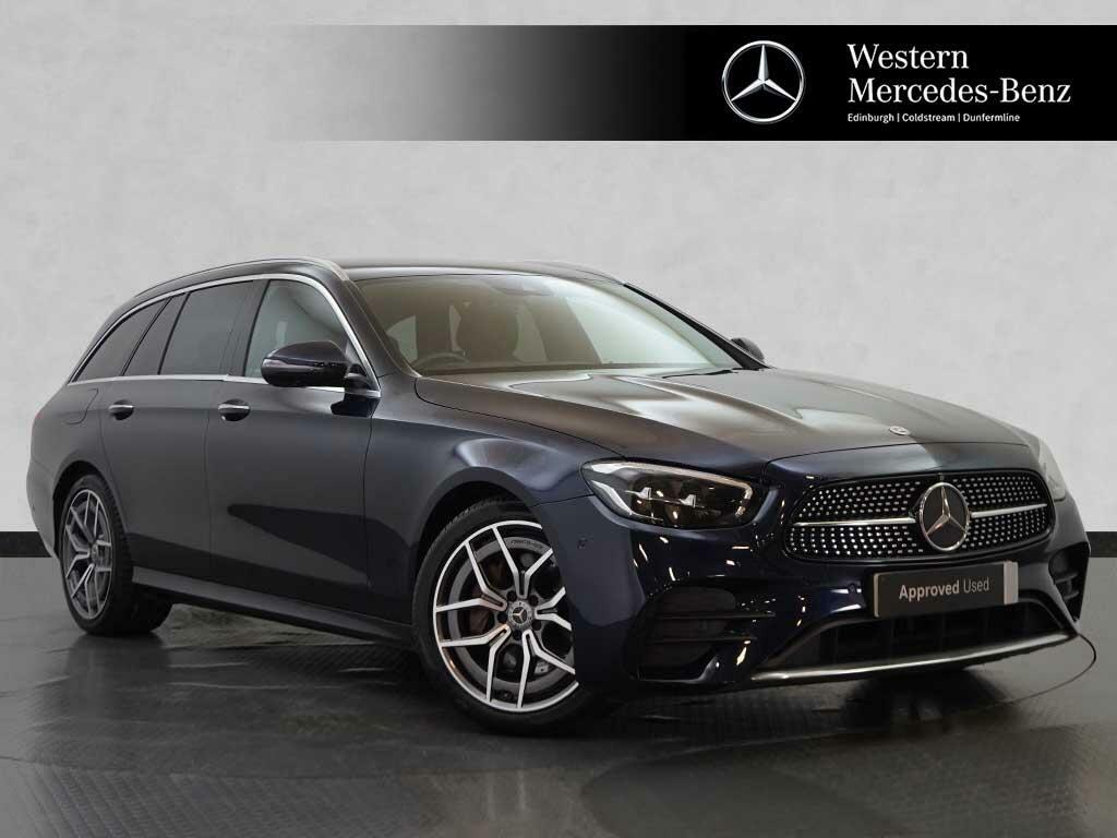 Mercedes-Benz E Class E 220 D Amg Line Premium Blue