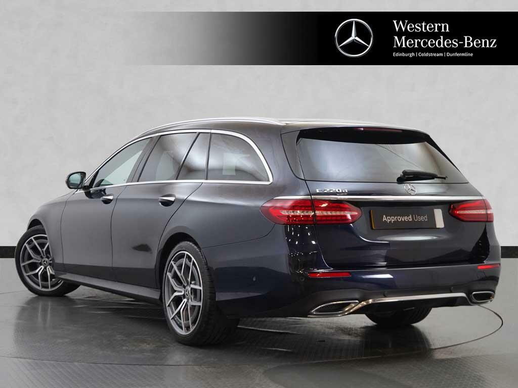 Mercedes-Benz E Class E 220 D Amg Line Premium Blue #2